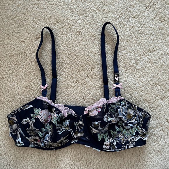 NWT! Victoria's Secret DREAM ANGELS Wicked Unlined Balconette Bra - Picture 7 of 10